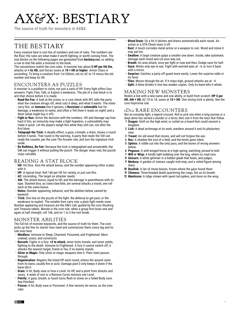 Bestiary cover
