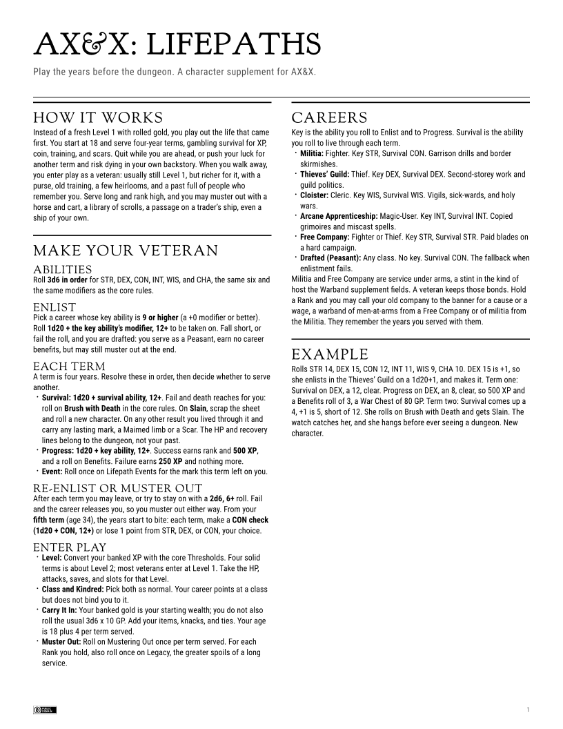 Lifepaths cover